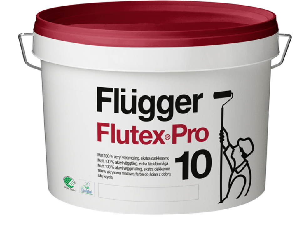 Pusiau matiniai dažai sienoms Flugger Flutex Pro 10